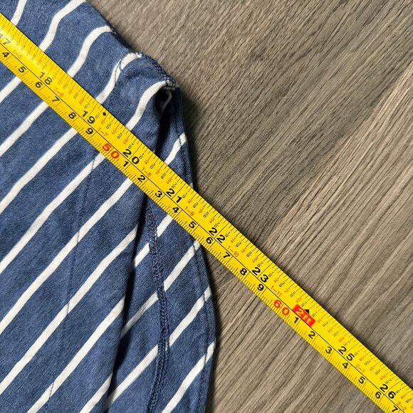 Lululemon Women's Weekend Long Sleeve - Blue/White Stripe - Picture 7 of 7